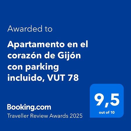 Apartamento En El Corazon De Gijon Con Parking Incluido, Vut 78 Bagian luar foto