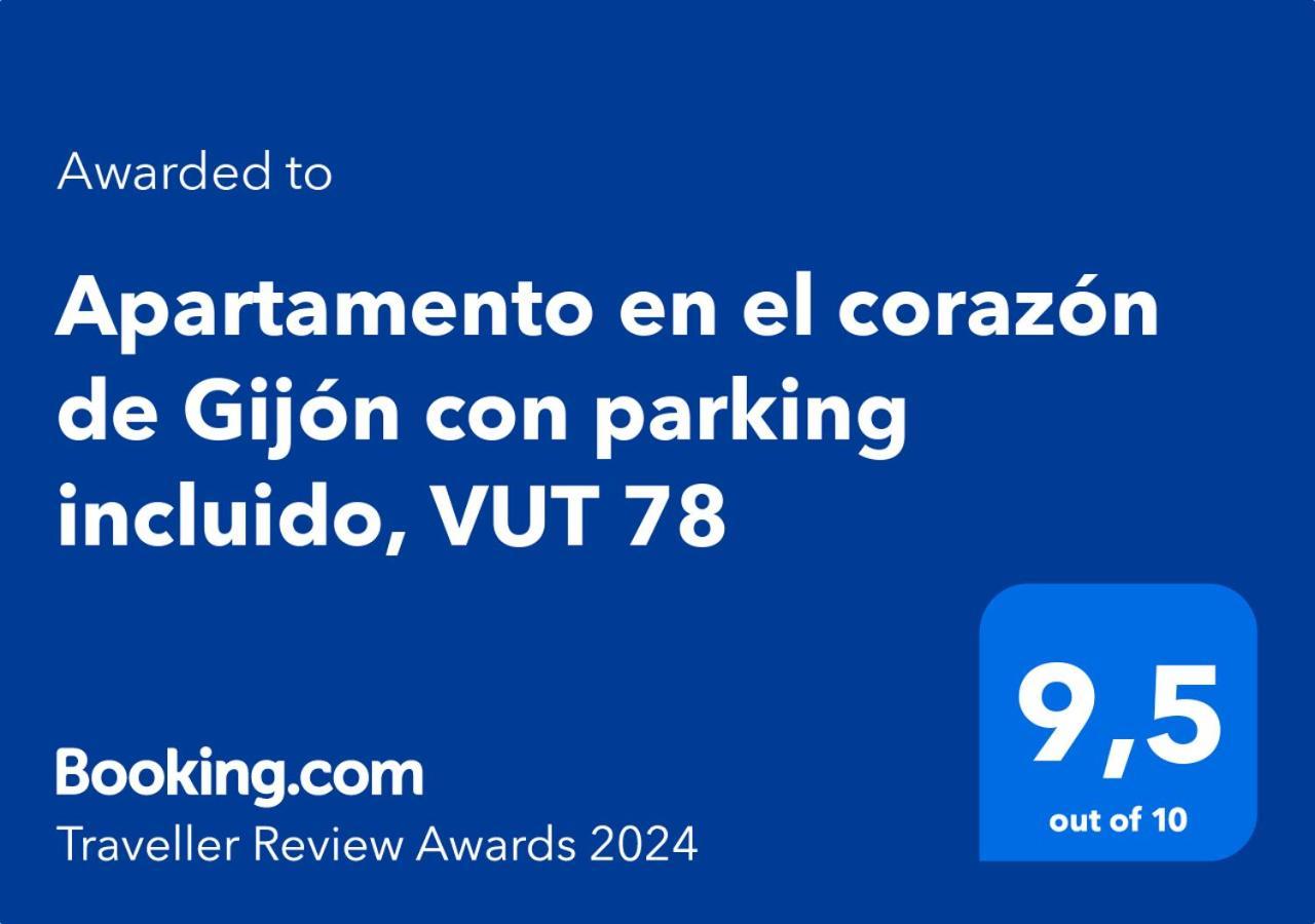 Apartamento En El Corazon De Gijon Con Parking Incluido, Vut 78 Bagian luar foto